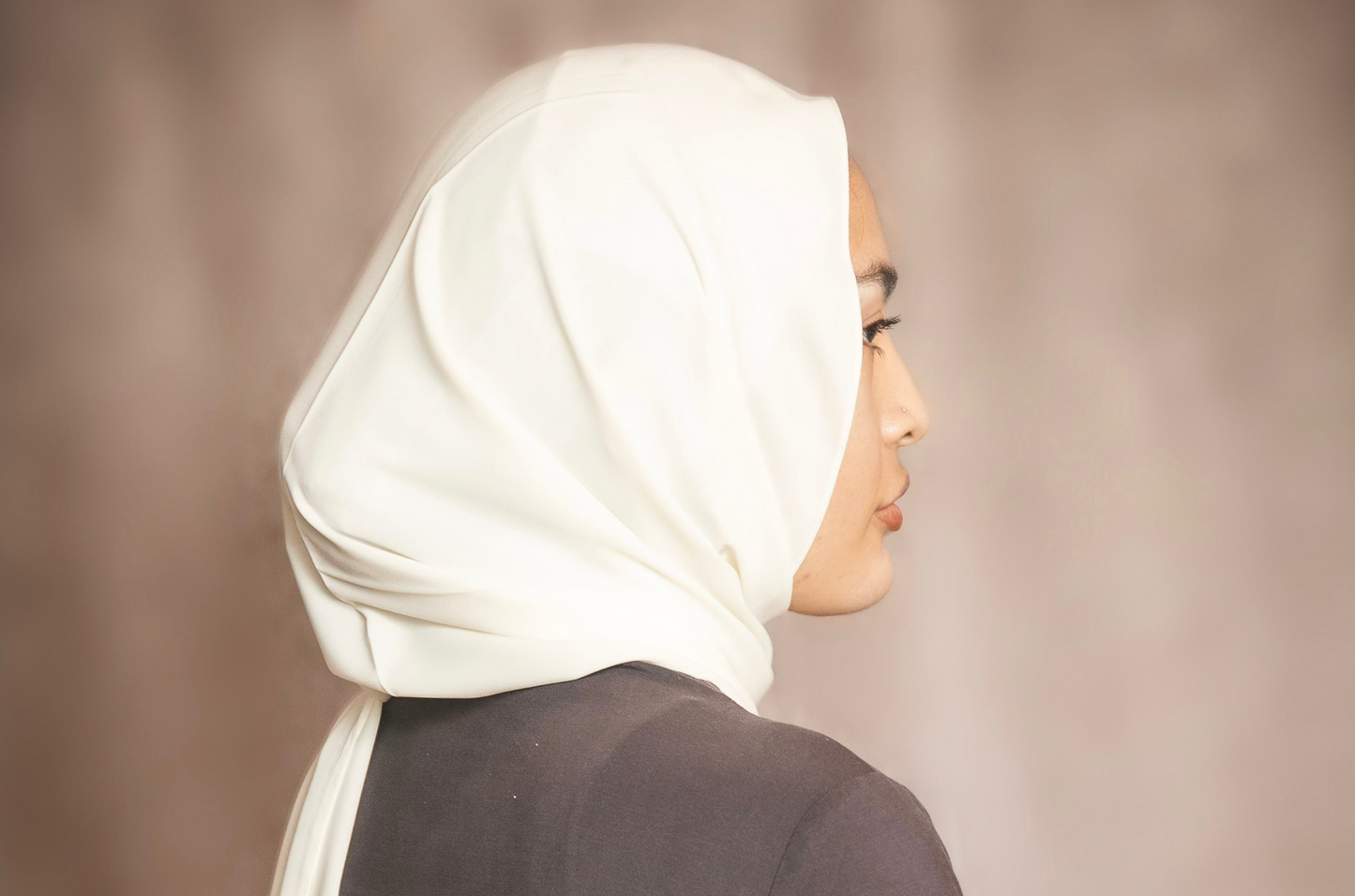 Hijab Soie de Médine Blanc