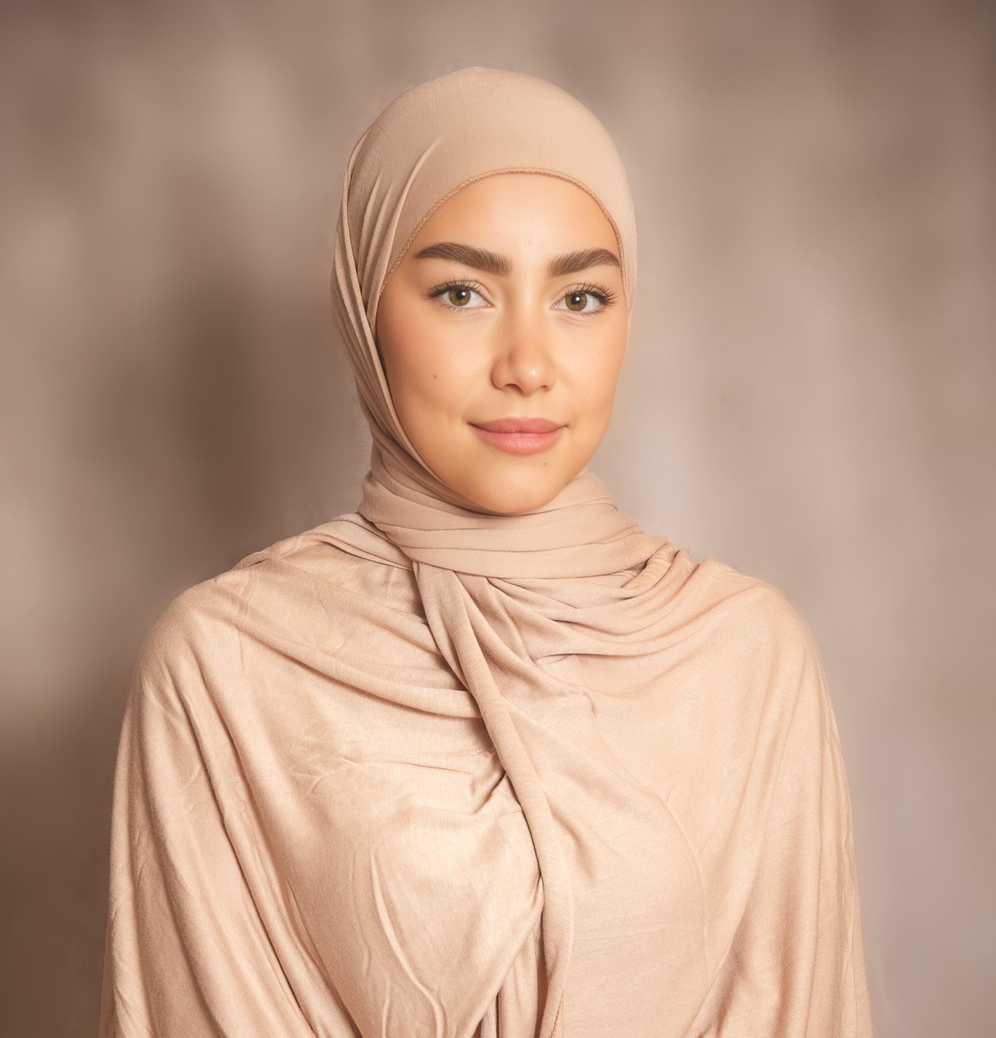 Hijab Jersey Rose Poudré