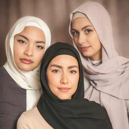 Hijab Soie de Médine Taupe