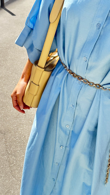 Robe chemise longue