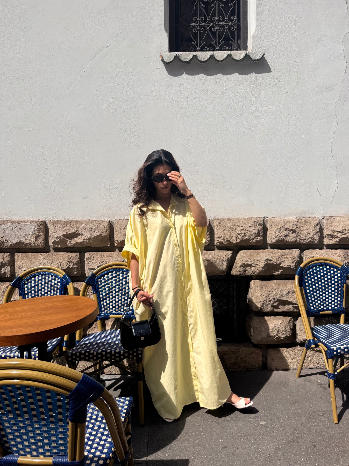 Robe chemise longue