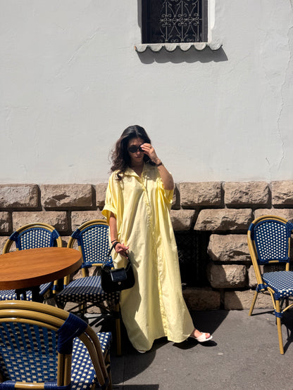 Robe chemise longue