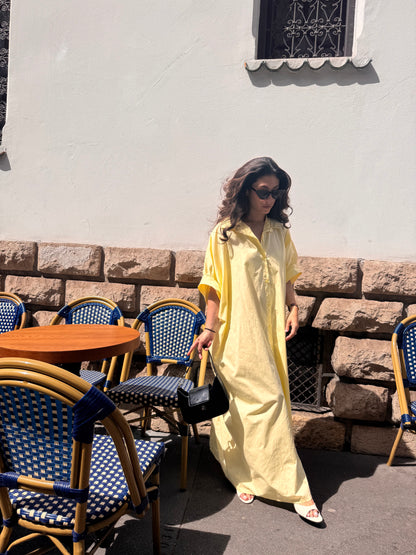 Robe chemise longue